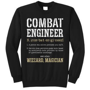 Combat Engineer Funny Engineering Dictionary Term Definition Sweatshirt