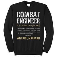 Combat Engineer Funny Engineering Dictionary Term Definition Sweatshirt