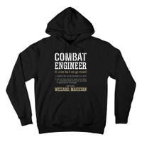 Combat Engineer Funny Engineering Dictionary Term Definition Tall Hoodie