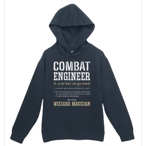 Combat Engineer Funny Engineering Dictionary Term Definition Urban Pullover Hoodie