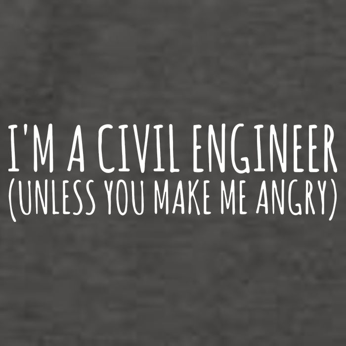 Civil Engineer Funny Civil Unless Angry Vector Backpack