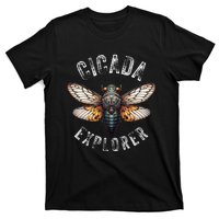 Cicada Explorer Funny Summer 2024 Insect Invasion Vintage T-Shirt