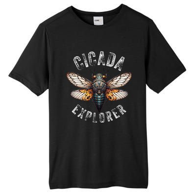 Cicada Explorer Funny Summer 2024 Insect Invasion Vintage Tall Fusion ChromaSoft Performance T-Shirt