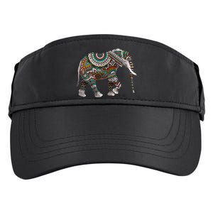 Cool Elephant For African Animal Elephant Lovers Adult Drive Performance Visor