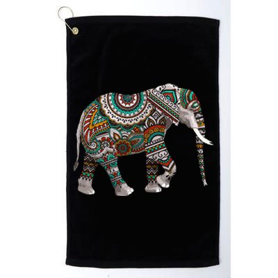 Cool Elephant For African Animal Elephant Lovers Platinum Collection Golf Towel