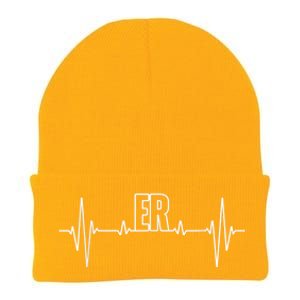 Cool ER For Men Women Emergency Room Nurse Doctor Nursing Knit Cap Winter Beanie