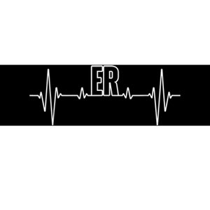 Cool ER For Men Women Emergency Room Nurse Doctor Nursing Bumper Sticker