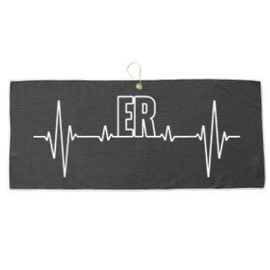 Cool ER For Men Women Emergency Room Nurse Doctor Nursing Large Microfiber Waffle Golf Towel