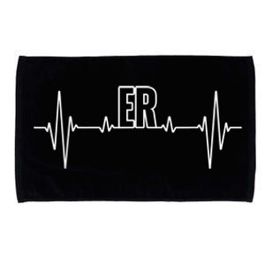 Cool ER For Men Women Emergency Room Nurse Doctor Nursing Microfiber Hand Towel