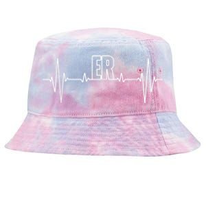 Cool ER For Men Women Emergency Room Nurse Doctor Nursing Tie-Dyed Bucket Hat