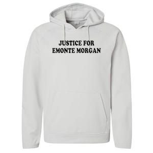 Chicago Ella French Justice For Emonte Morgan Performance Fleece Hoodie