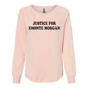 Chicago Ella French Justice For Emonte Morgan Womens California Wash Sweatshirt