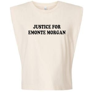 Chicago Ella French Justice For Emonte Morgan Garment-Dyed Women's Muscle Tee