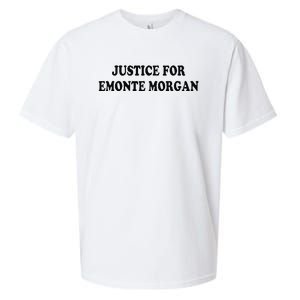 Chicago Ella French Justice For Emonte Morgan Sueded Cloud Jersey T-Shirt