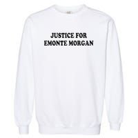 Chicago Ella French Justice For Emonte Morgan Garment-Dyed Sweatshirt