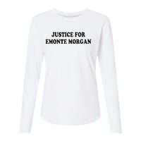 Chicago Ella French Justice For Emonte Morgan Womens Cotton Relaxed Long Sleeve T-Shirt