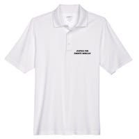 Chicago Ella French Justice For Emonte Morgan Men's Origin Performance Pique Polo