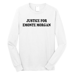 Chicago Ella French Justice For Emonte Morgan Long Sleeve Shirt