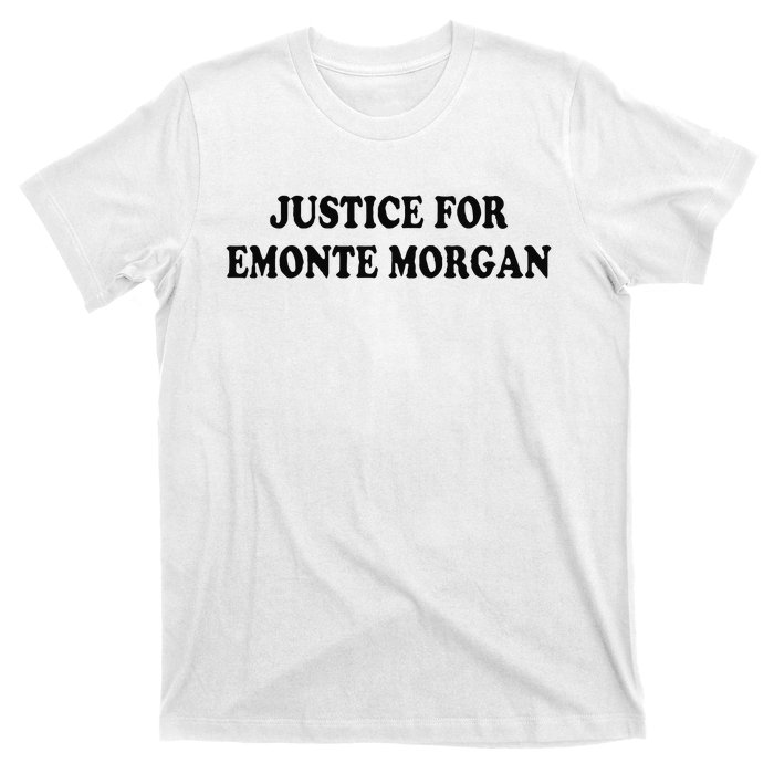 Chicago Ella French Justice For Emonte Morgan T-Shirt