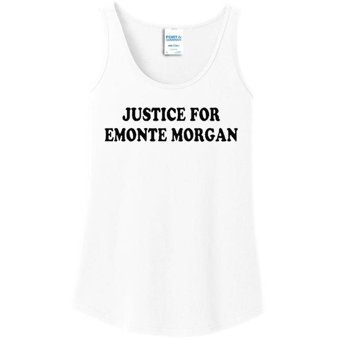 Chicago Ella French Justice For Emonte Morgan Ladies Essential Tank