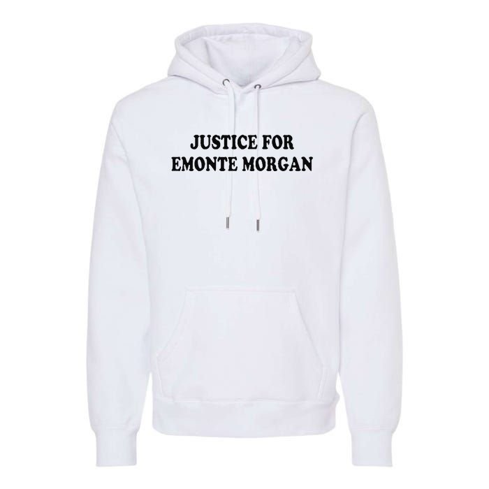 Chicago Ella French Justice For Emonte Morgan Premium Hoodie