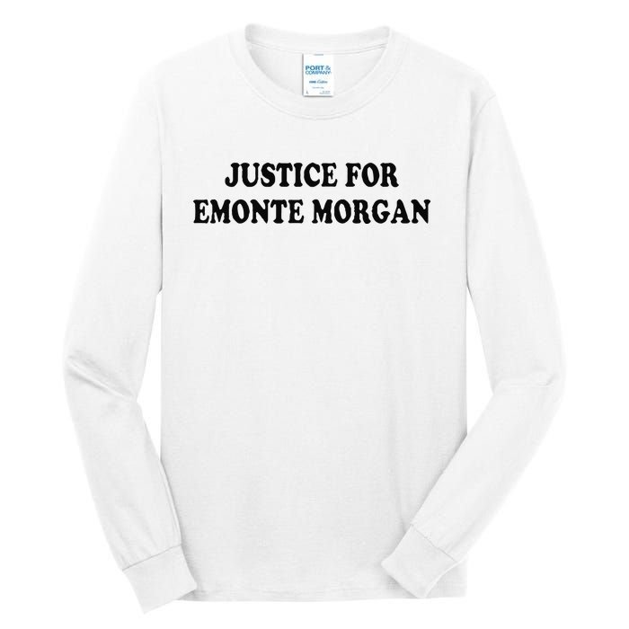 Chicago Ella French Justice For Emonte Morgan Tall Long Sleeve T-Shirt