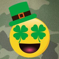 Emoji Smile Clover St. PatrickS Day Legacy Tie Dye Trucker Hat