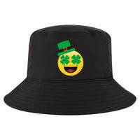 Emoji Smile Clover St. PatrickS Day Cool Comfort Performance Bucket Hat