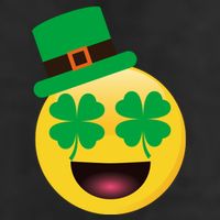 Emoji Smile Clover St. PatrickS Day Cool Comfort Performance Bucket Hat