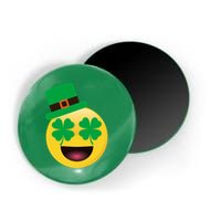 Emoji Smile Clover St. PatrickS Day Magnet