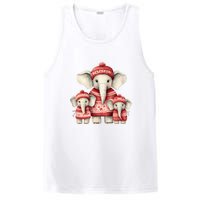 Christmas Elephant Family Matching Outfit PosiCharge Competitor Tank