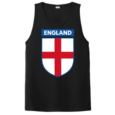 Cool England Flag Badge PosiCharge Competitor Tank