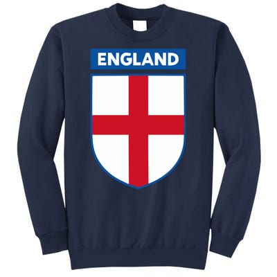 Cool England Flag Badge Sweatshirt