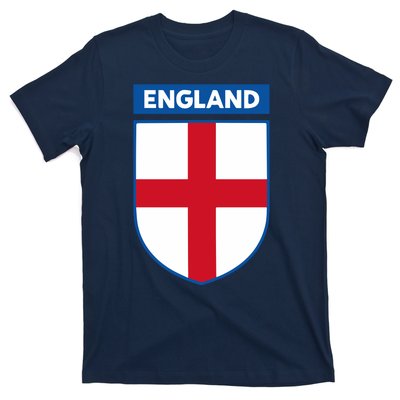 Cool England Flag Badge T-Shirt