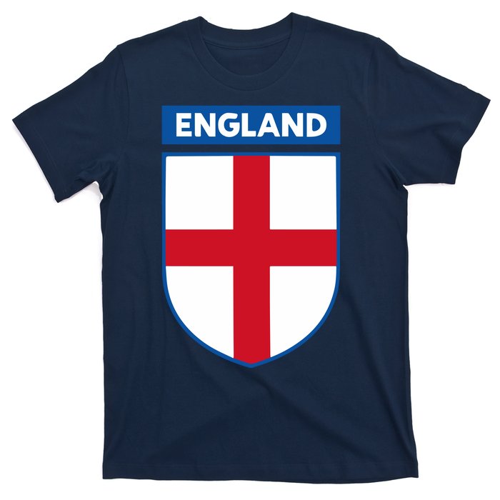 Cool England Flag Badge T-Shirt