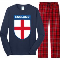 Cool England Flag Badge Long Sleeve Pajama Set