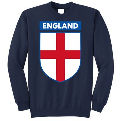 Cool England Flag Badge Tall Sweatshirt