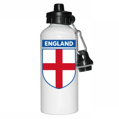 Cool England Flag Badge Aluminum Water Bottle 