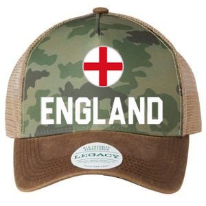 Cool England Flag Legacy Tie Dye Trucker Hat