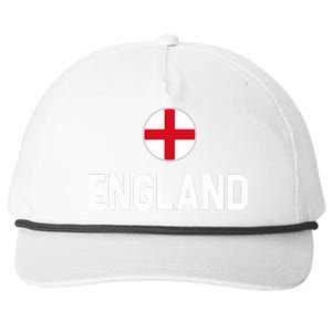 Cool England Flag Snapback Five-Panel Rope Hat