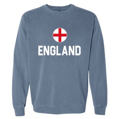 Cool England Flag Garment-Dyed Sweatshirt