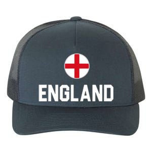 Cool England Flag Yupoong Adult 5-Panel Trucker Hat