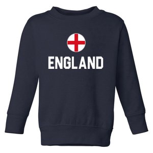 Cool England Flag Toddler Sweatshirt