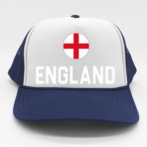 Cool England Flag Trucker Hat