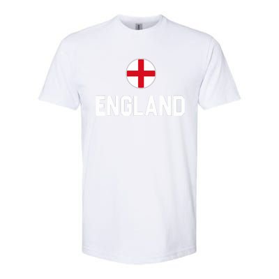 Cool England Flag Softstyle CVC T-Shirt