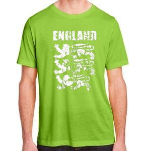 Cool England Flag Adult ChromaSoft Performance T-Shirt