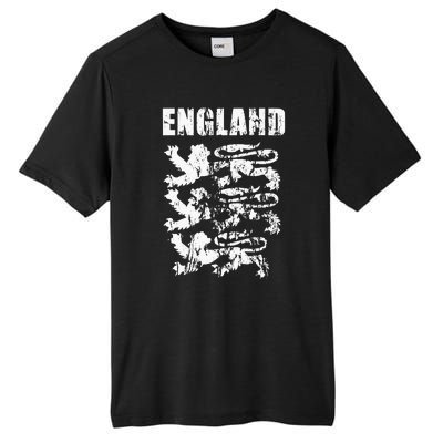 Cool England Flag Tall Fusion ChromaSoft Performance T-Shirt