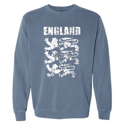 Cool England Flag Garment-Dyed Sweatshirt