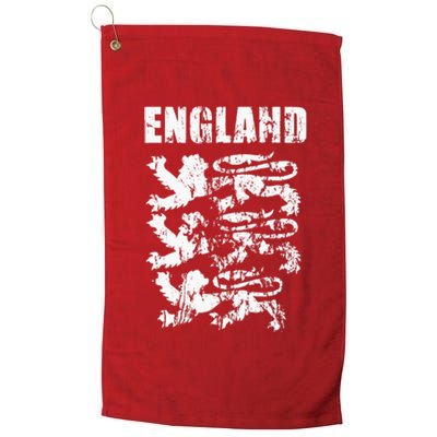 Cool England Flag Platinum Collection Golf Towel