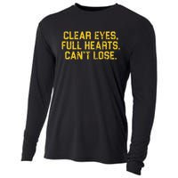 Clear Eyes Full Hearts CanT Lose Funny Quote Cooling Performance Long Sleeve Crew